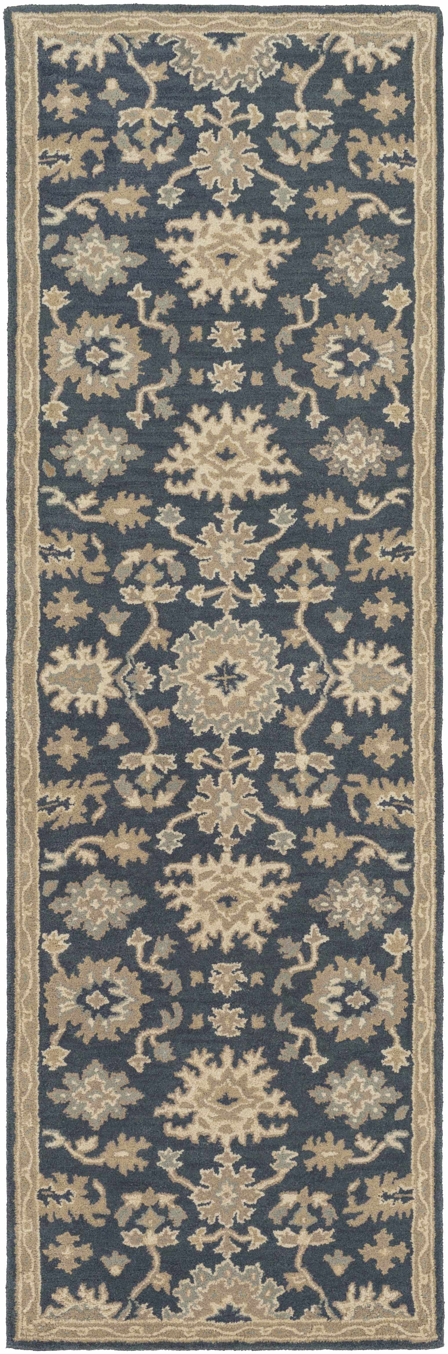 Caesar 1154 Navy Wool Rug - Image 8
