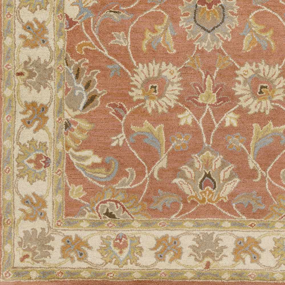 Caesar Hand Tufted Burnt Orange 1124 Wool Carpet - Image 7