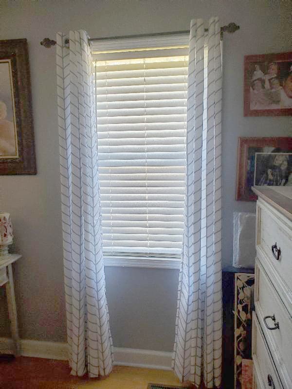 Calia Chevron Geo Window Curtain Panels Set - Image 21