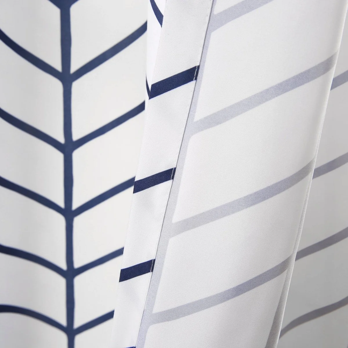 Calia Chevron Geo Window Curtain Panels Set - Image 6