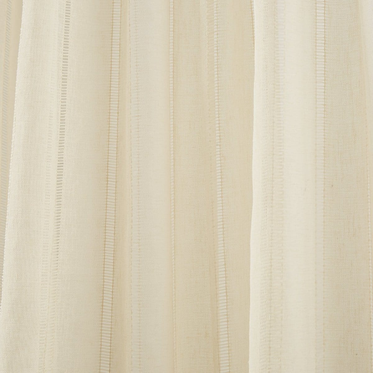 Calia Textured Stripe Sheer Window Curtain Panels - Image 7