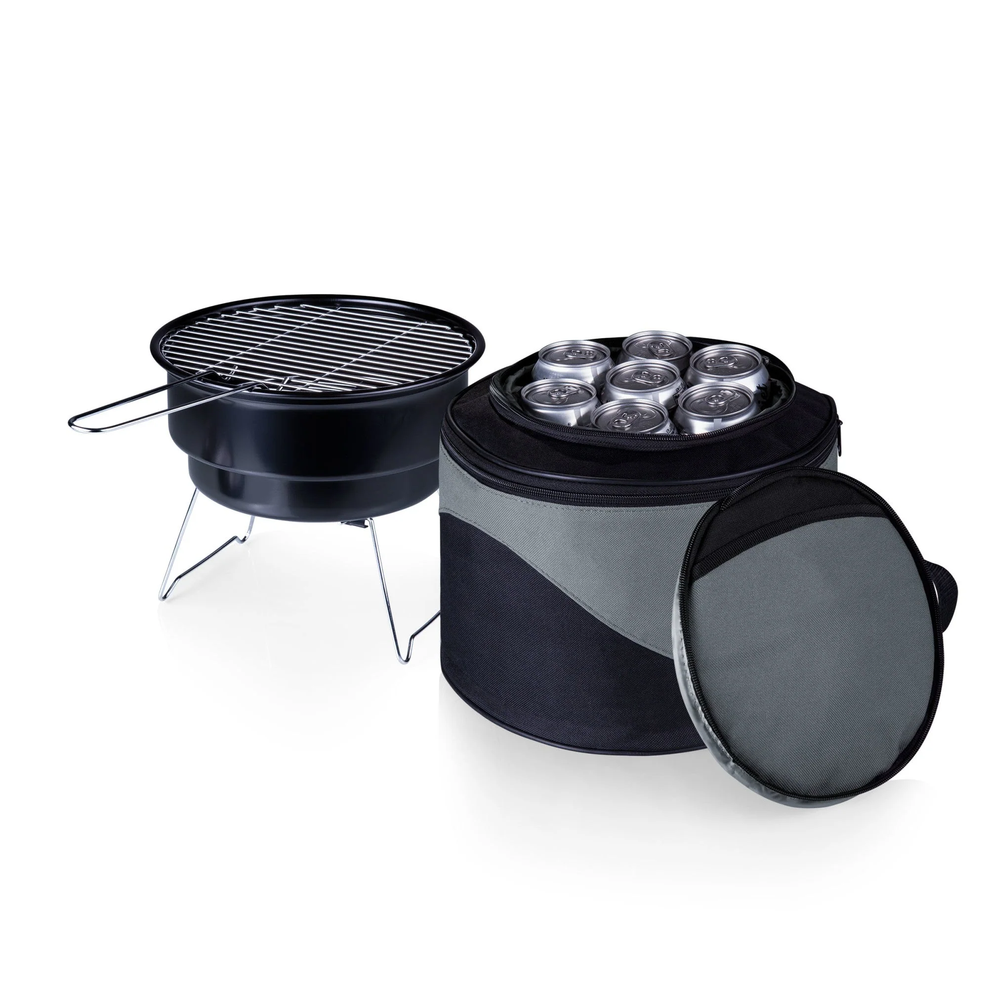 Caliente Portable Charcoal Grill & Cooler Tote - Image 6