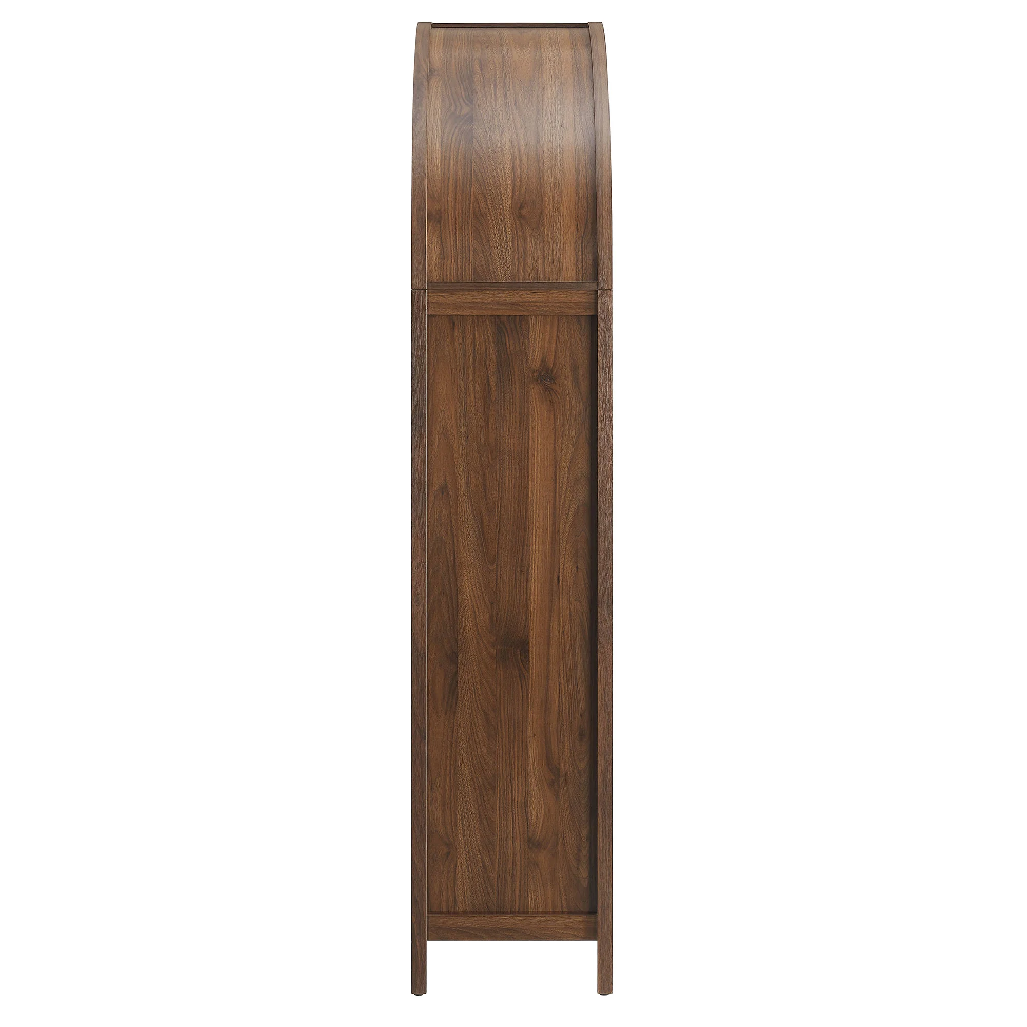 Calista 79" Tall Wide Rattan Arched Storage Cabinet by Modway - Image 4