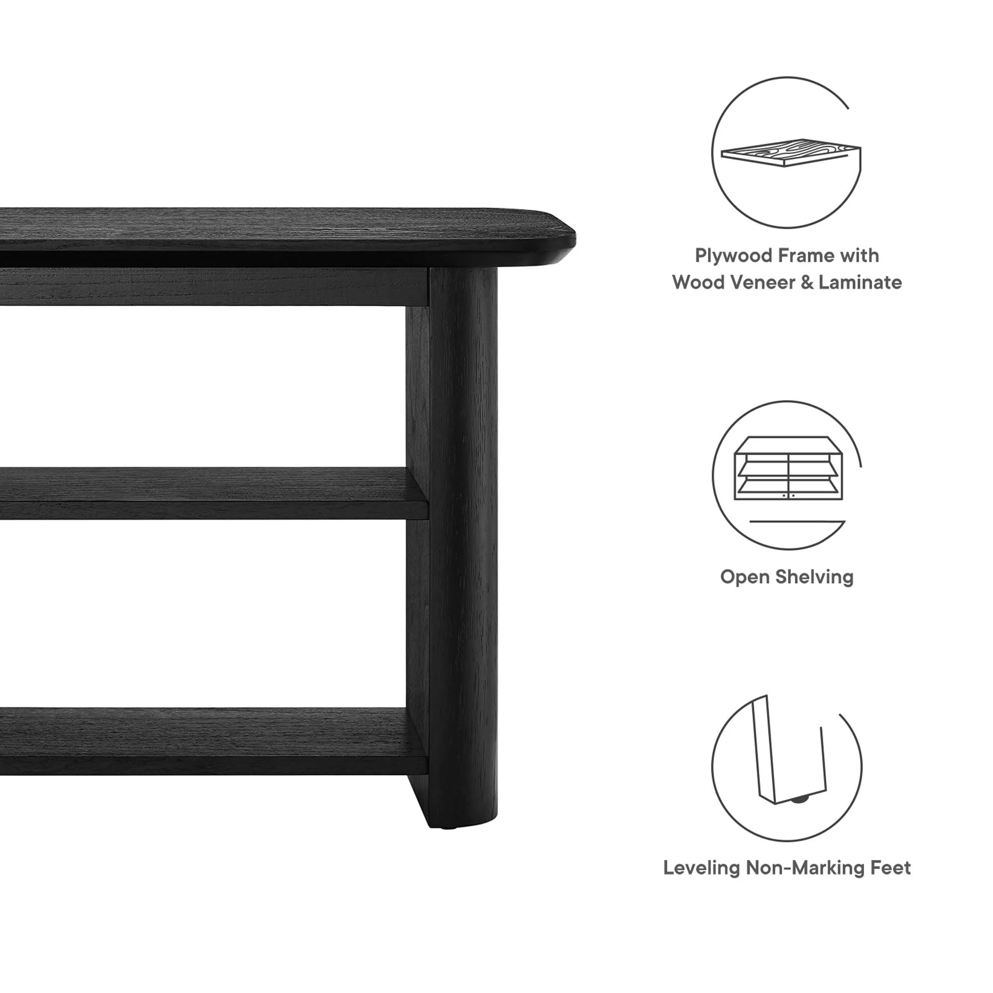 Calix 57-Inch Console Table by Modway - Image 2