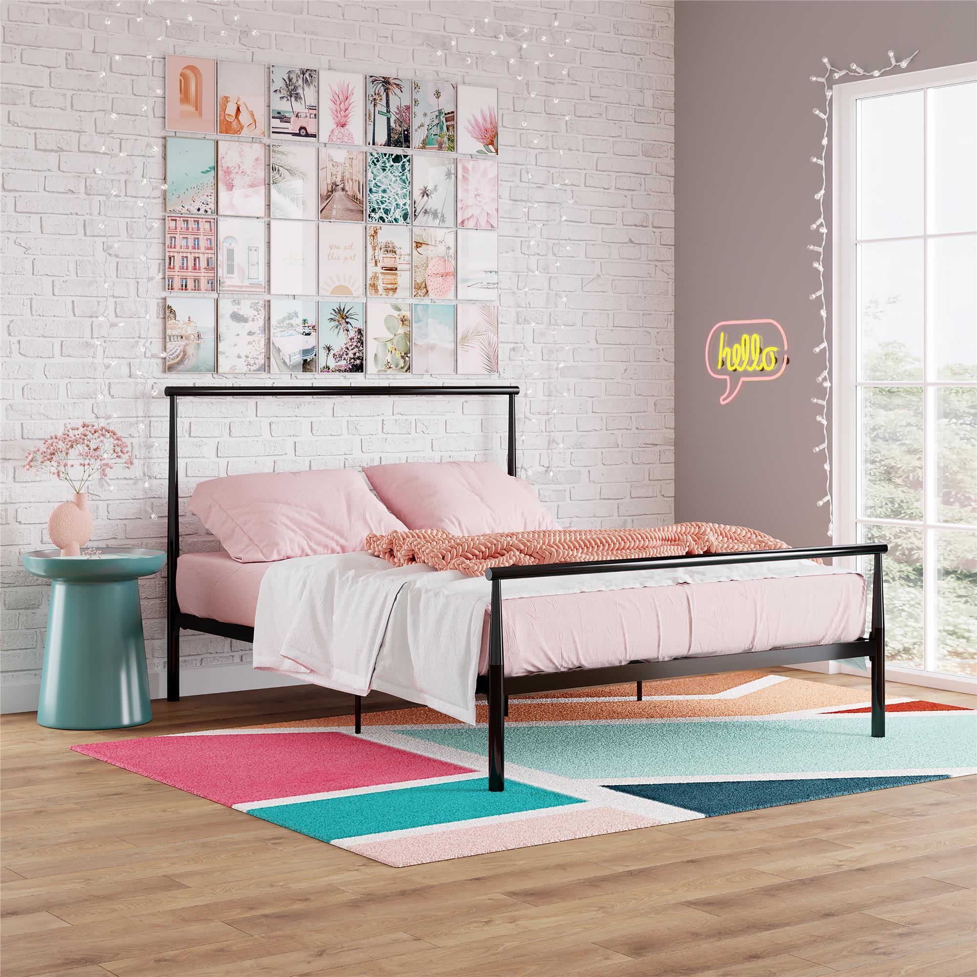 Calixa - Full Bed, Adjustable Height, No Box Spring Needed - Black - Image 2