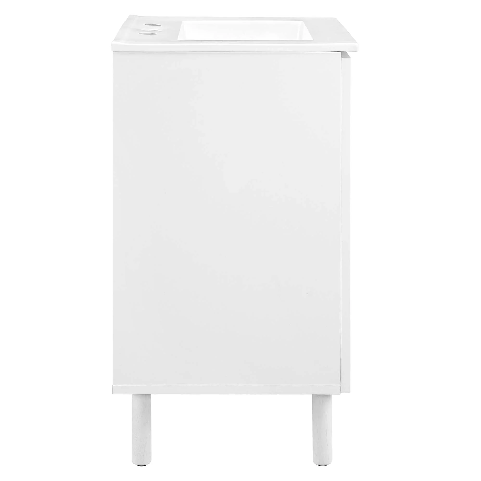 Calla 24" Perforated Metal Bathroom Vanity by Modway - Image 4