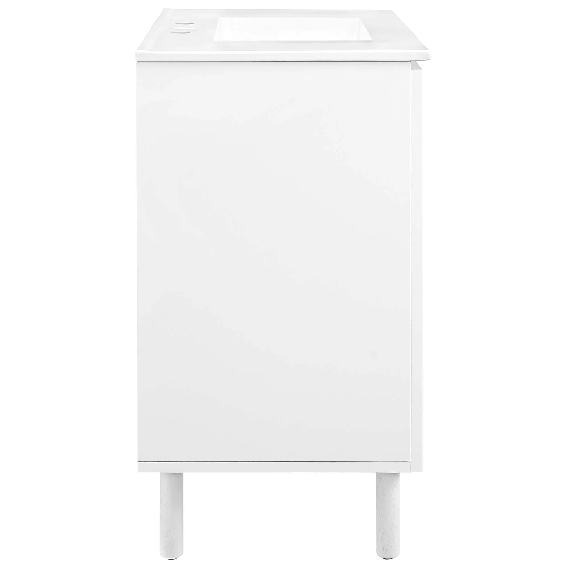Calla 36" Perforated Metal Bathroom Vanity by Modway - Image 4