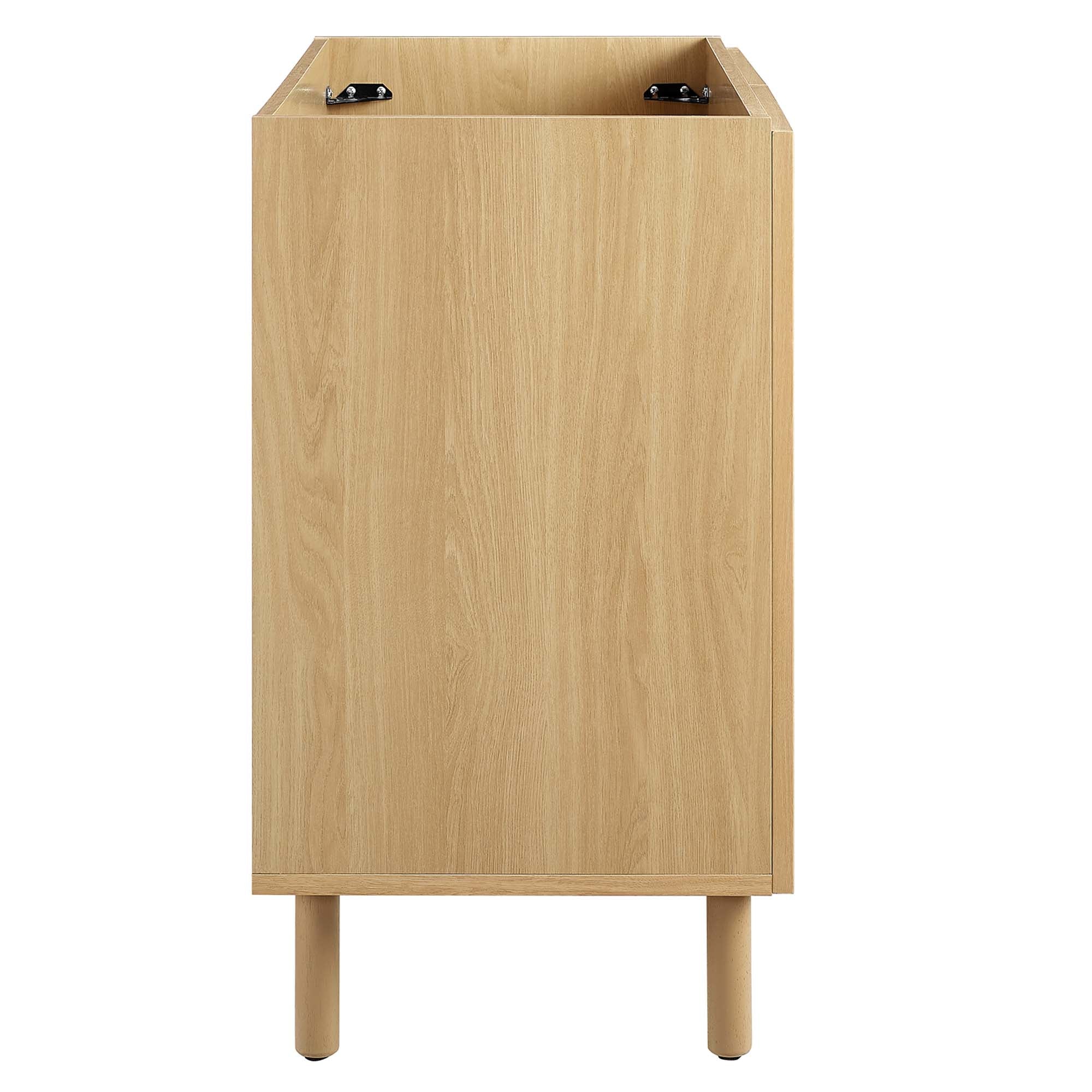 Calla 36" Perforated Metal Bathroom Vanity Cabinet by Modway - Image 11