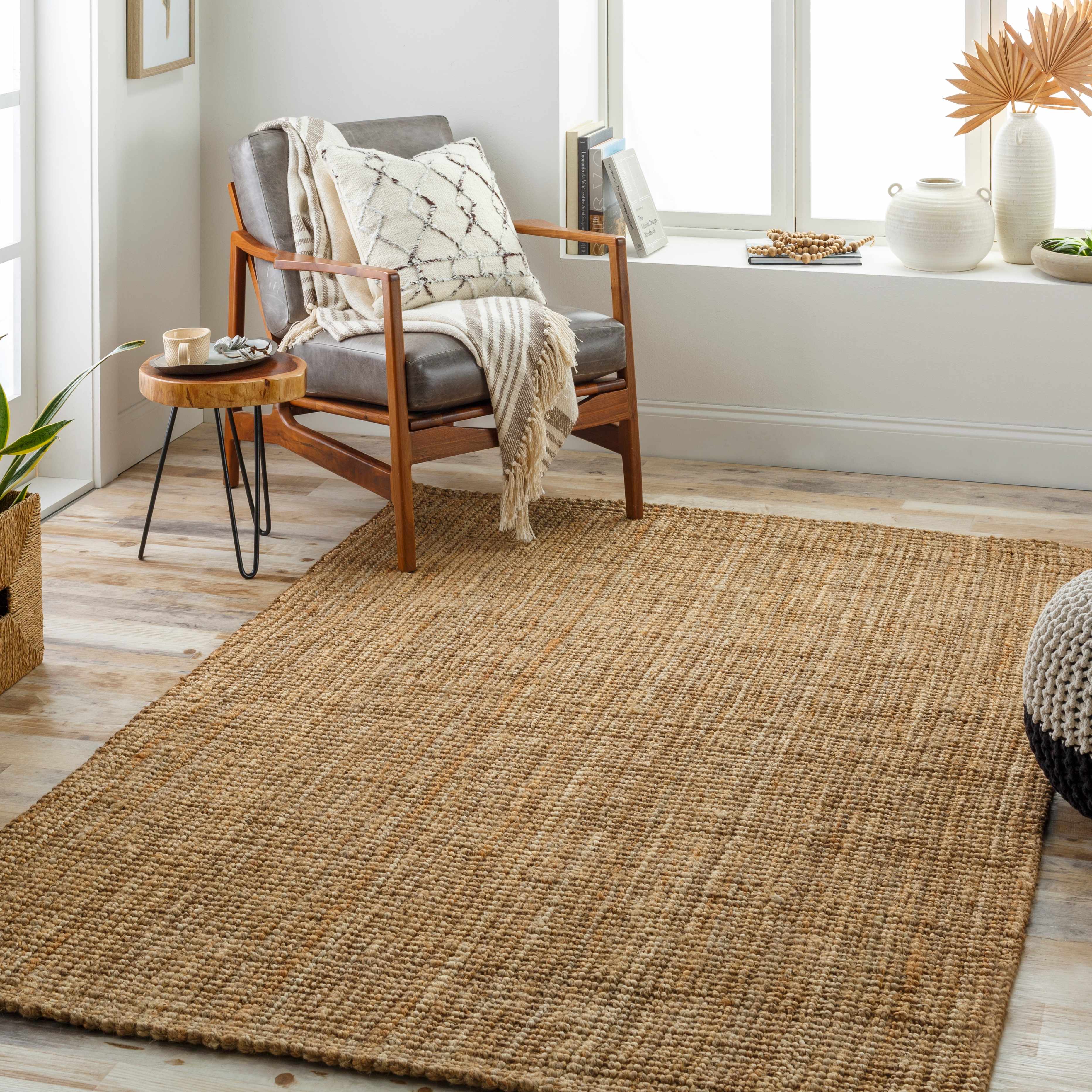 Calla Jute Tan Area Rug - Livabliss x Becki Owens - Image 2