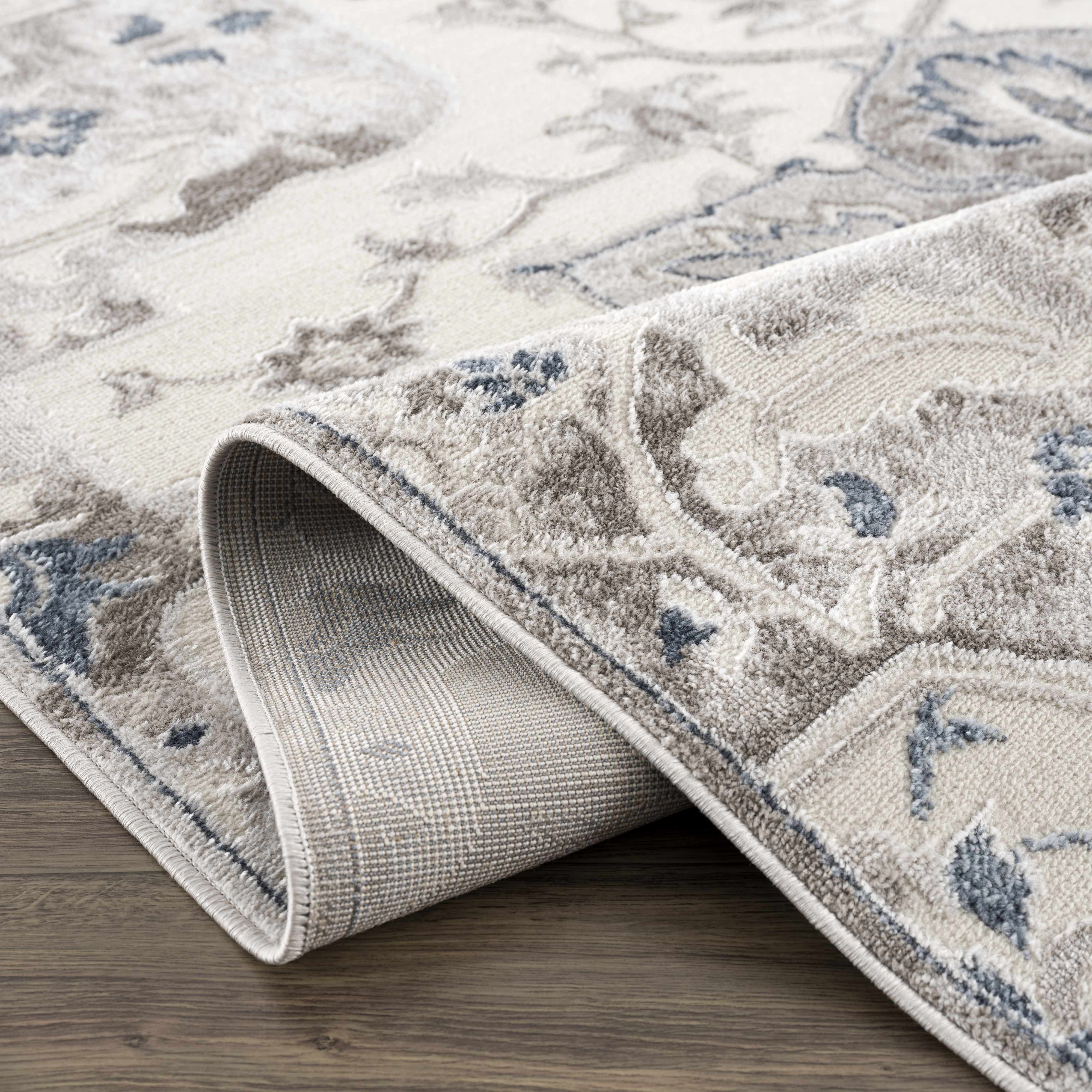 Calum Blue & Gray Area Rug - Clearance - Image 7