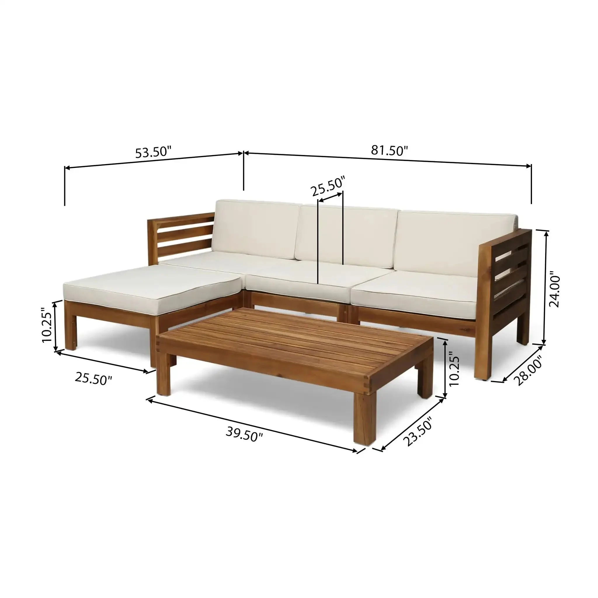 Cambridge - L Shape Sofa Set - Image 3