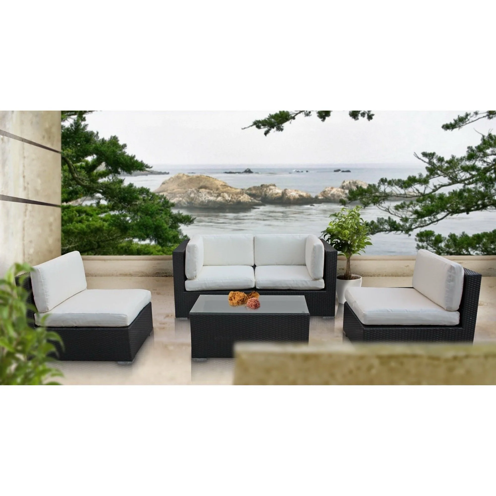 Camfora 5-Piece Outdoor Patio Sectional Set by Modway - Image 2
