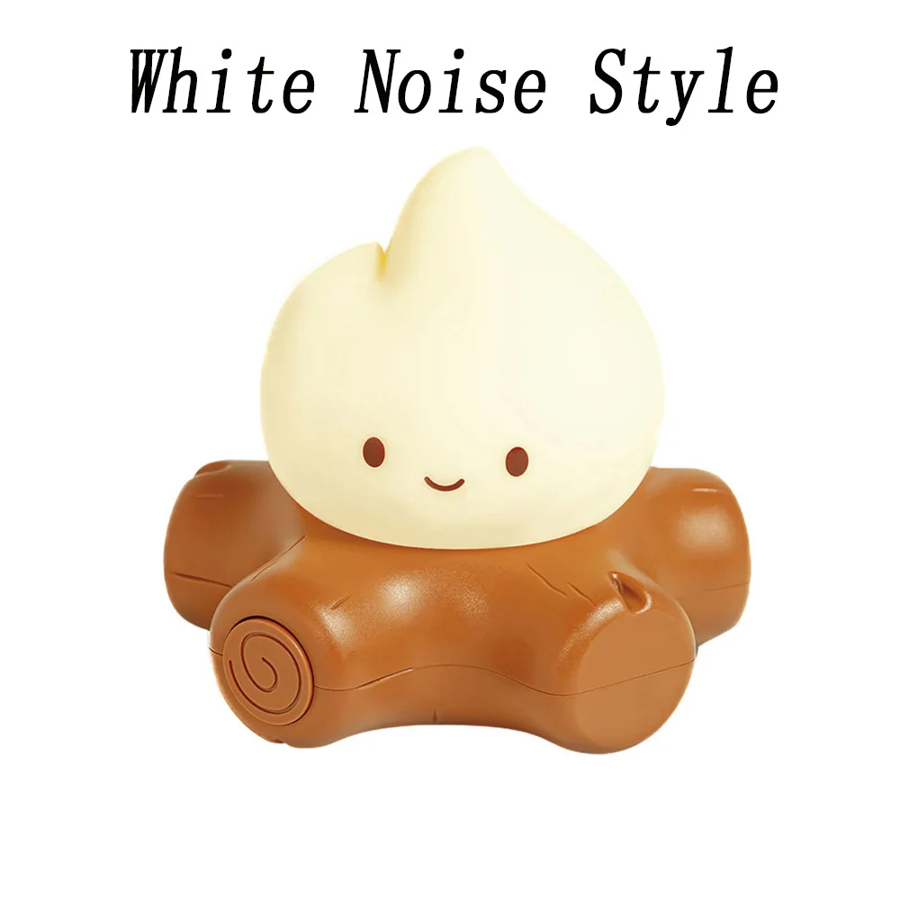 Campfire Night Light with White Noise LED Atmosphere Lamp for Kids Room Christmas - Image 8