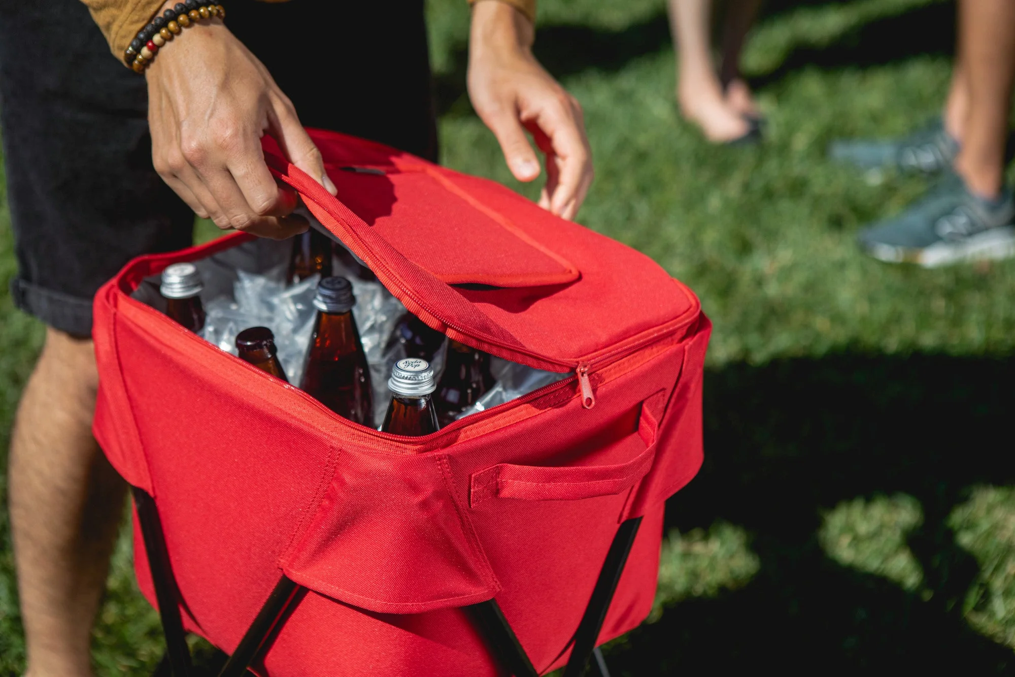 Camping Party Cooler with Stand - Image 7
