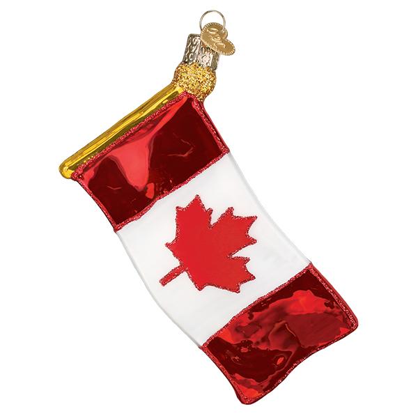 Canadian Flag Ornament - Image 3