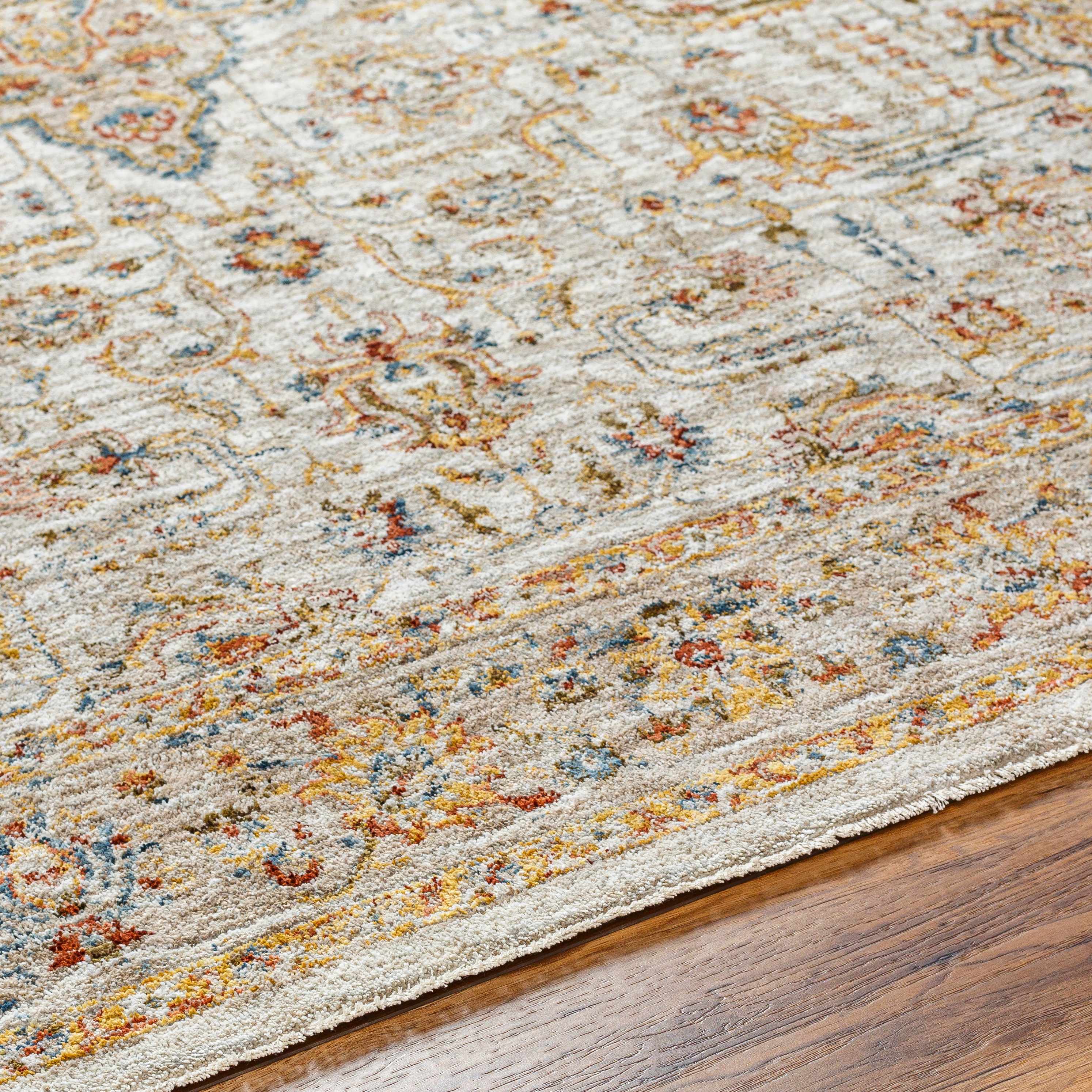 Canan Textured Rug with Fringes - Image 8