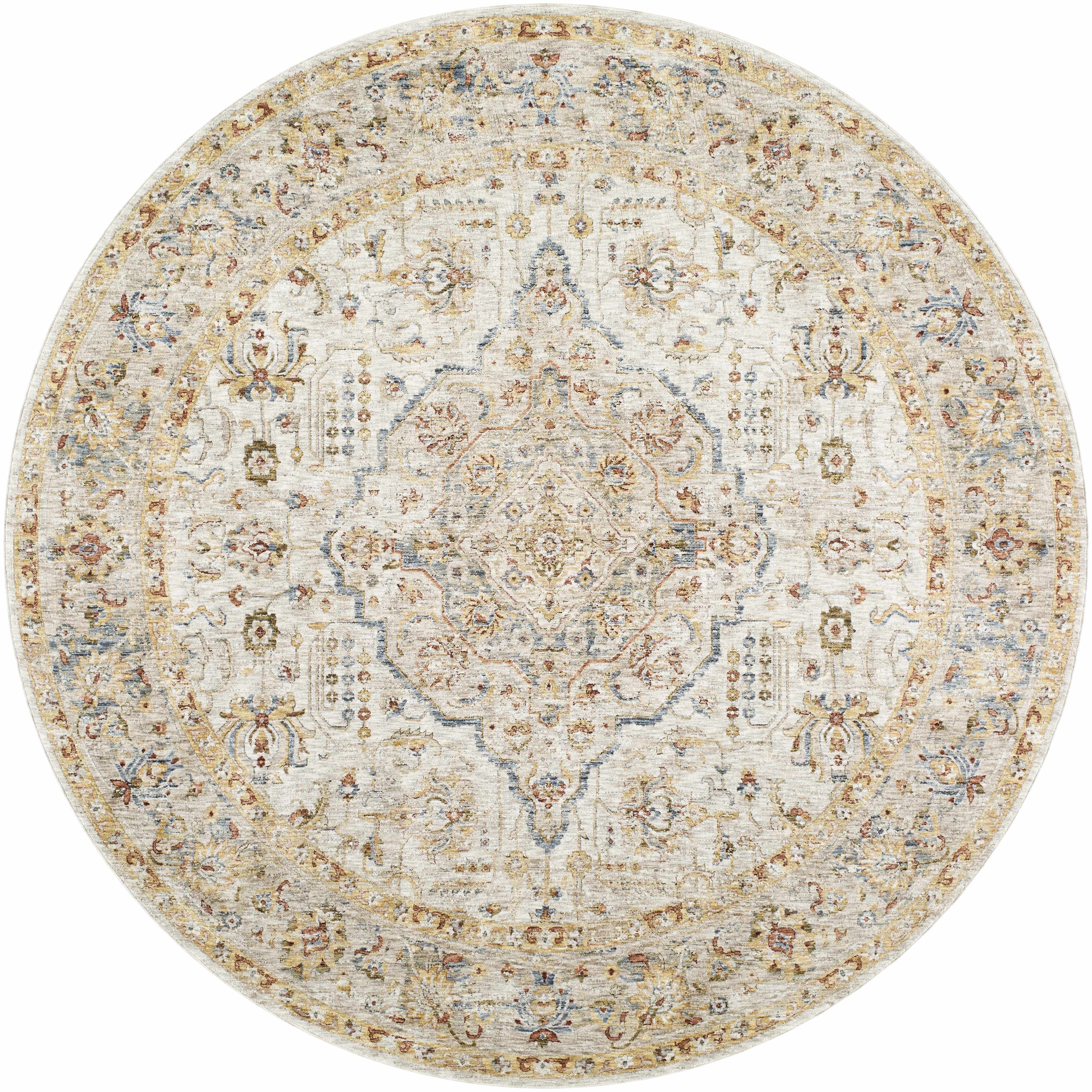 Canan Textured Rug with Fringes - Image 9