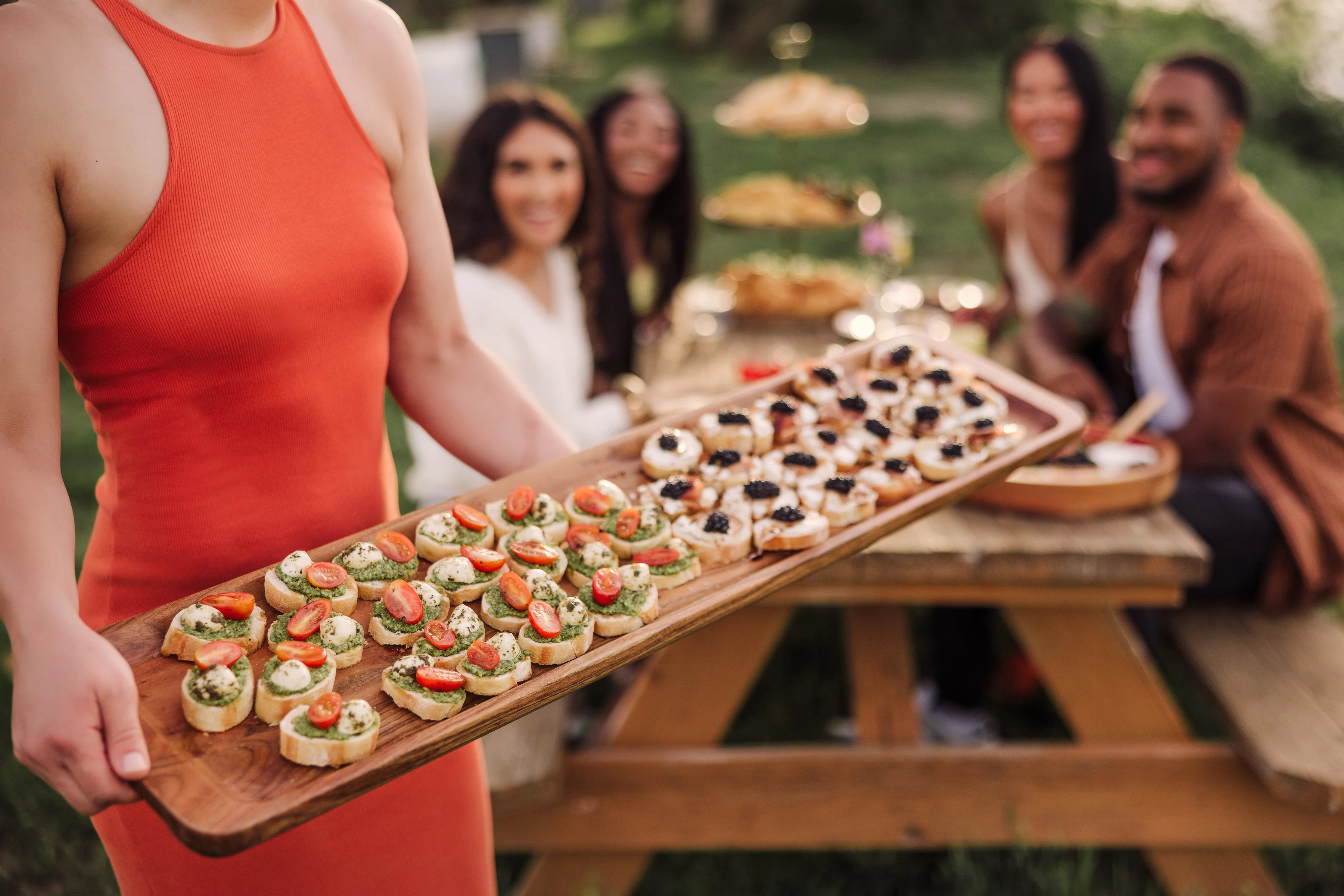 Canapé 36" Appetizer Serving Tray - Image 9