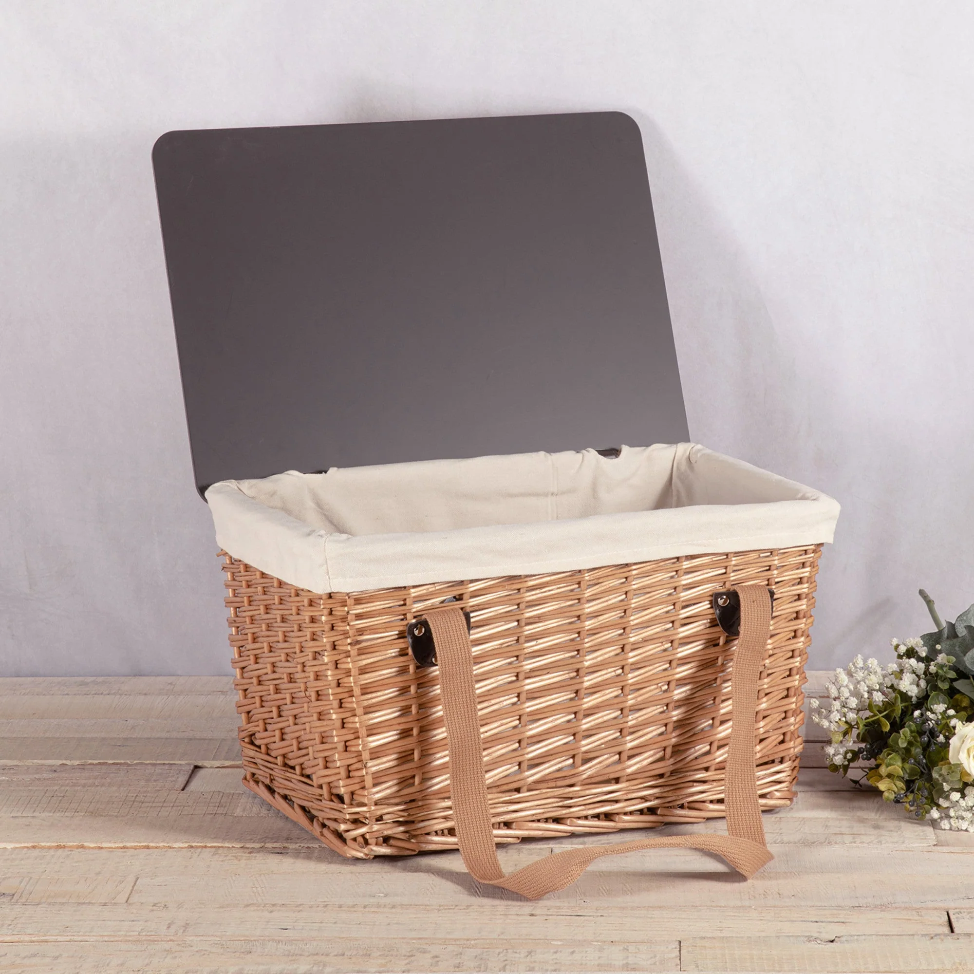 Canasta Grande Wicker Basket - Image 11