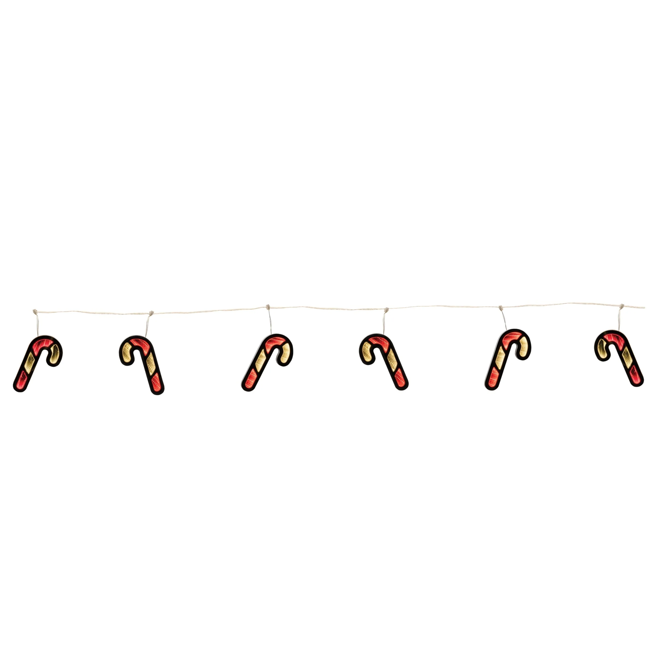 Candy Cane Ekkolight Garland 68"L - Image 2