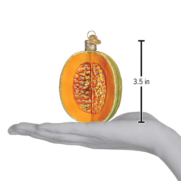 Cantaloupe Ornament by Old World Christmas - Image 6