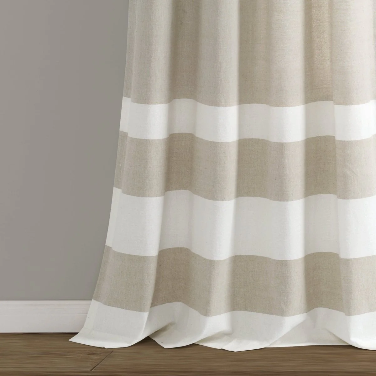 Cape Cod Stripe Yarn Dyed Cotton Window Curtain Panel Set - Image 13