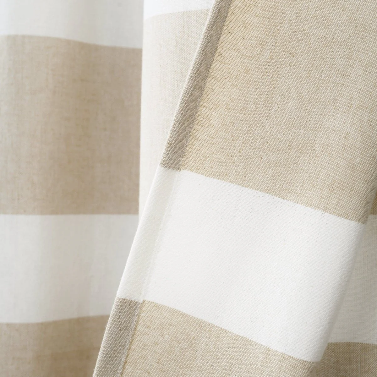 Cape Cod Stripe Yarn Dyed Cotton Window Curtain Panel Set - Image 15