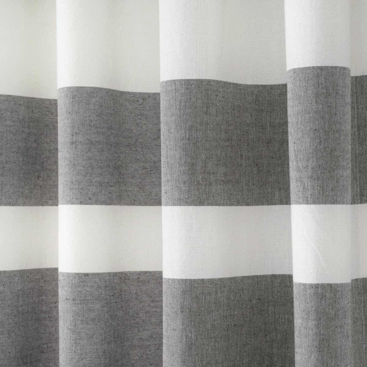 Cape Cod Stripe Yarn Dyed Cotton Window Curtain Panel Set - Image 4
