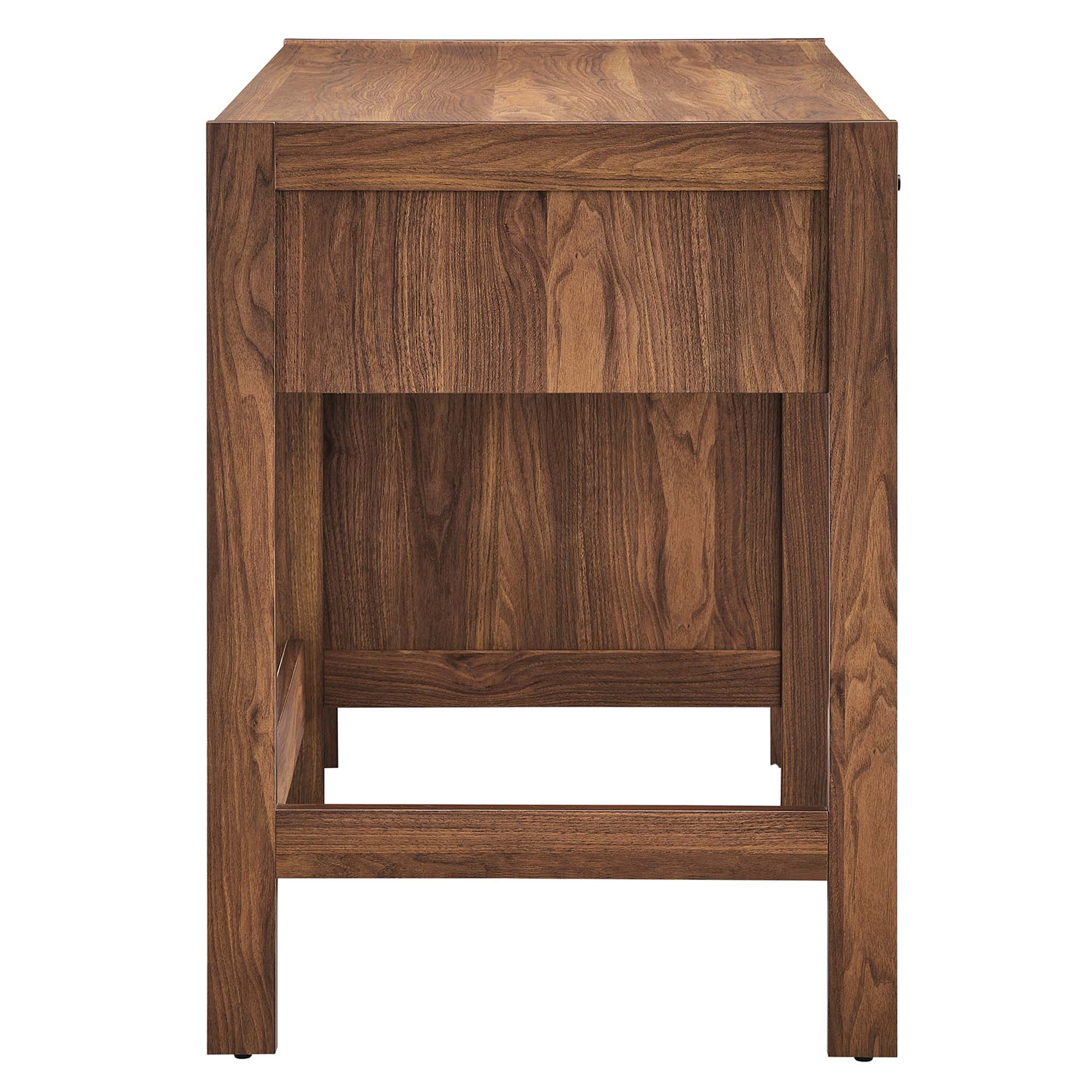 Capri 49" Wood Grain Office Desk by Modway - Image 4