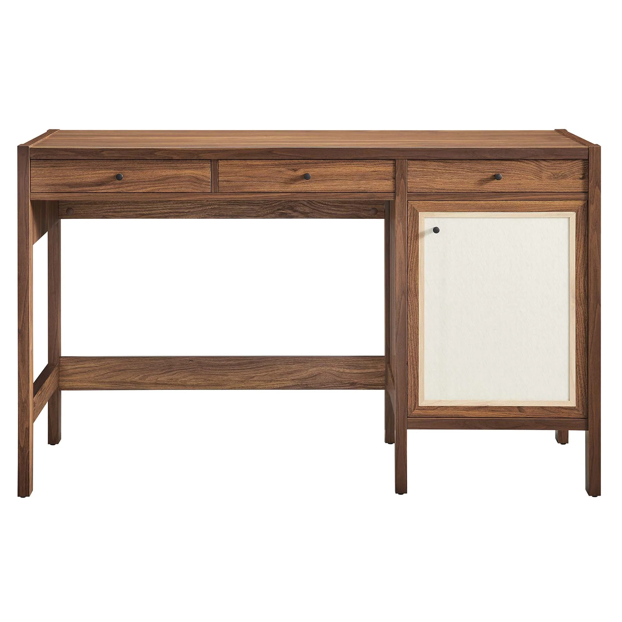 Capri 49" Wood Grain Office Desk by Modway - Image 5