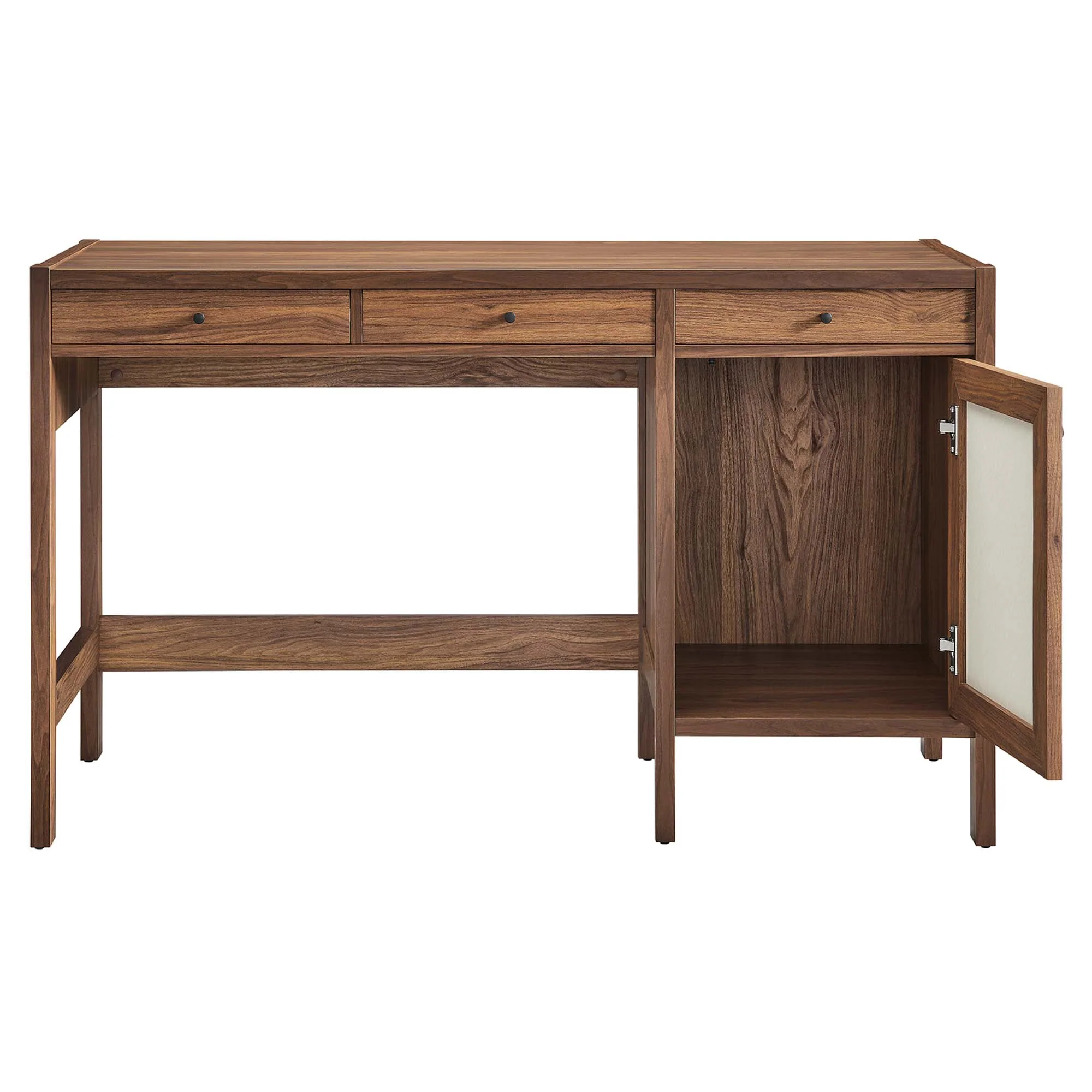 Capri 49" Wood Grain Office Desk by Modway - Image 6
