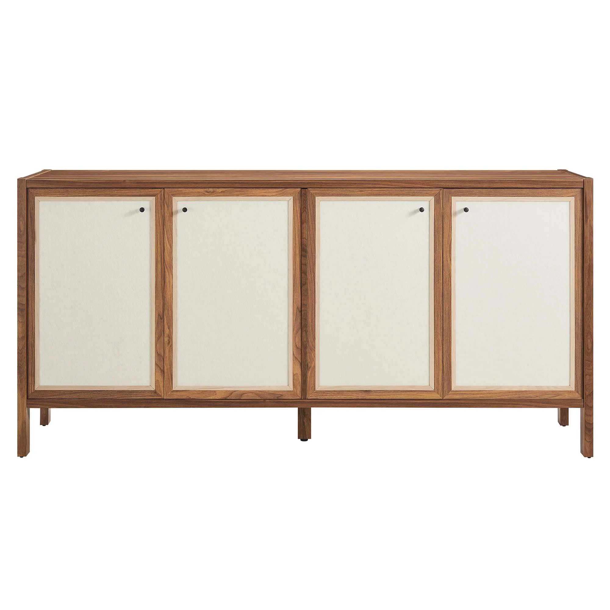 Capri 65" Wood Grain Sideboard Storage Cabinet by Modway - Image 5