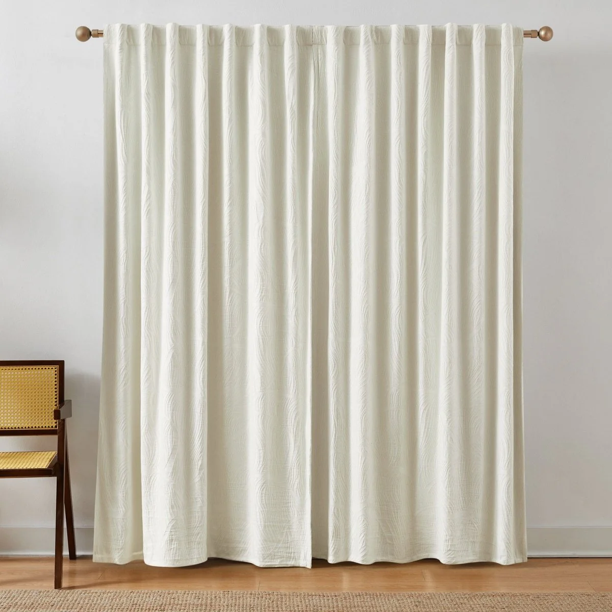 Capstone Whisper Blackout Window Curtain Panels Pair - Image 2