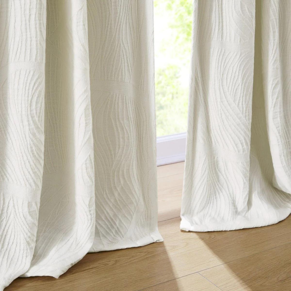 Capstone Whisper Blackout Window Curtain Panels Pair - Image 5