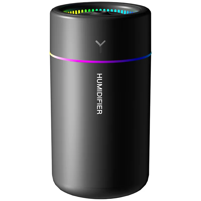 Car Air Humidifier 280ml Aroma Diffuser Essential Oil Mist with Colorful LED Light - Image 6