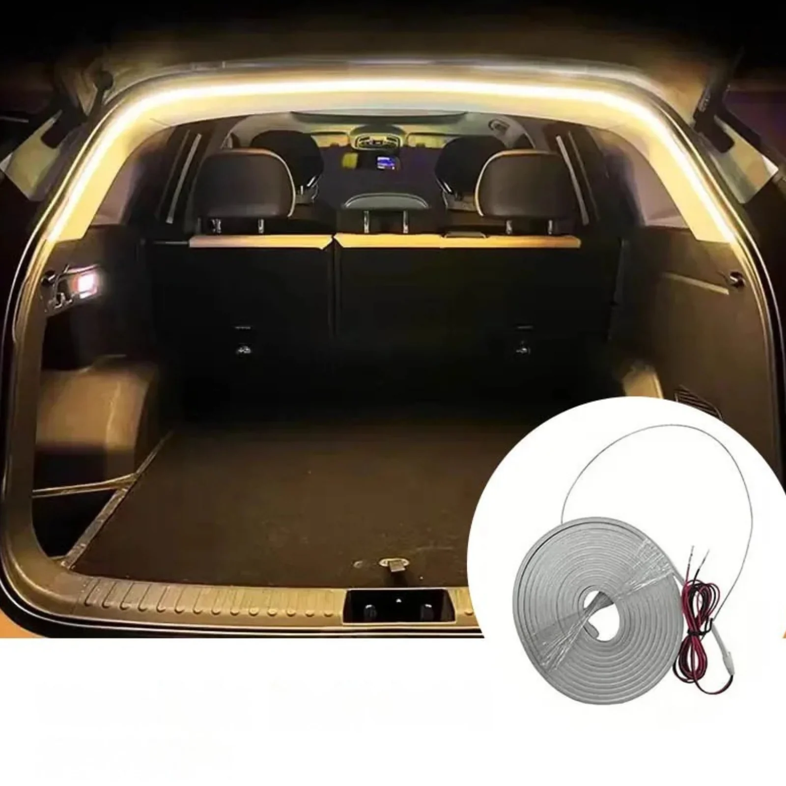Car Trunk LED Light Strip Automatic Sensor High Brightness Interior Ambient - Image 11