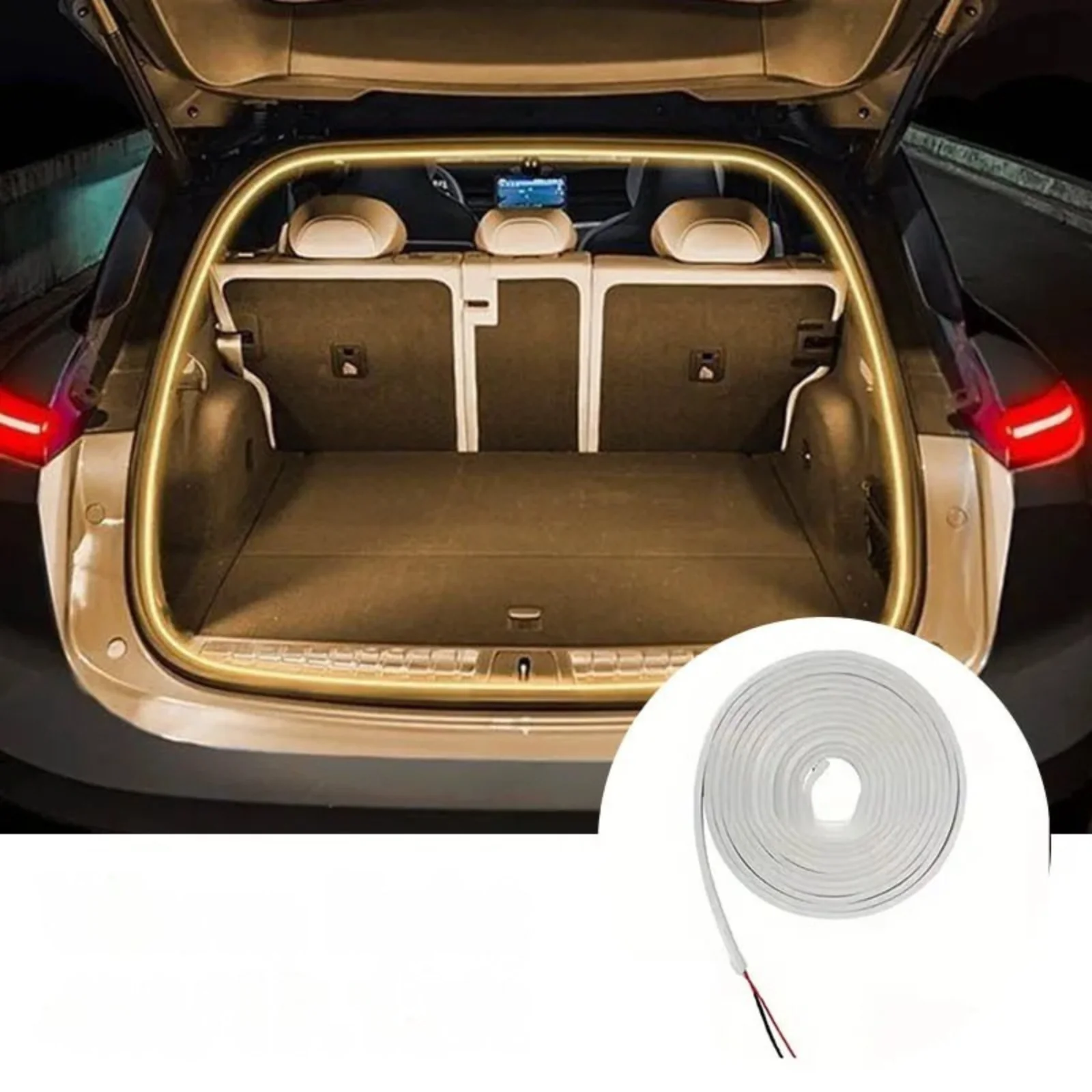 Car Trunk LED Light Strip Automatic Sensor High Brightness Interior Ambient - Image 12