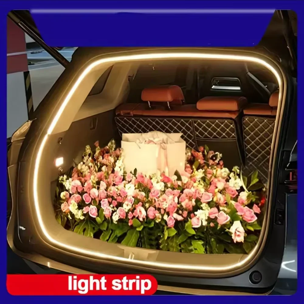 Car Trunk LED Light Strip Automatic Sensor High Brightness Interior Ambient - Image 2
