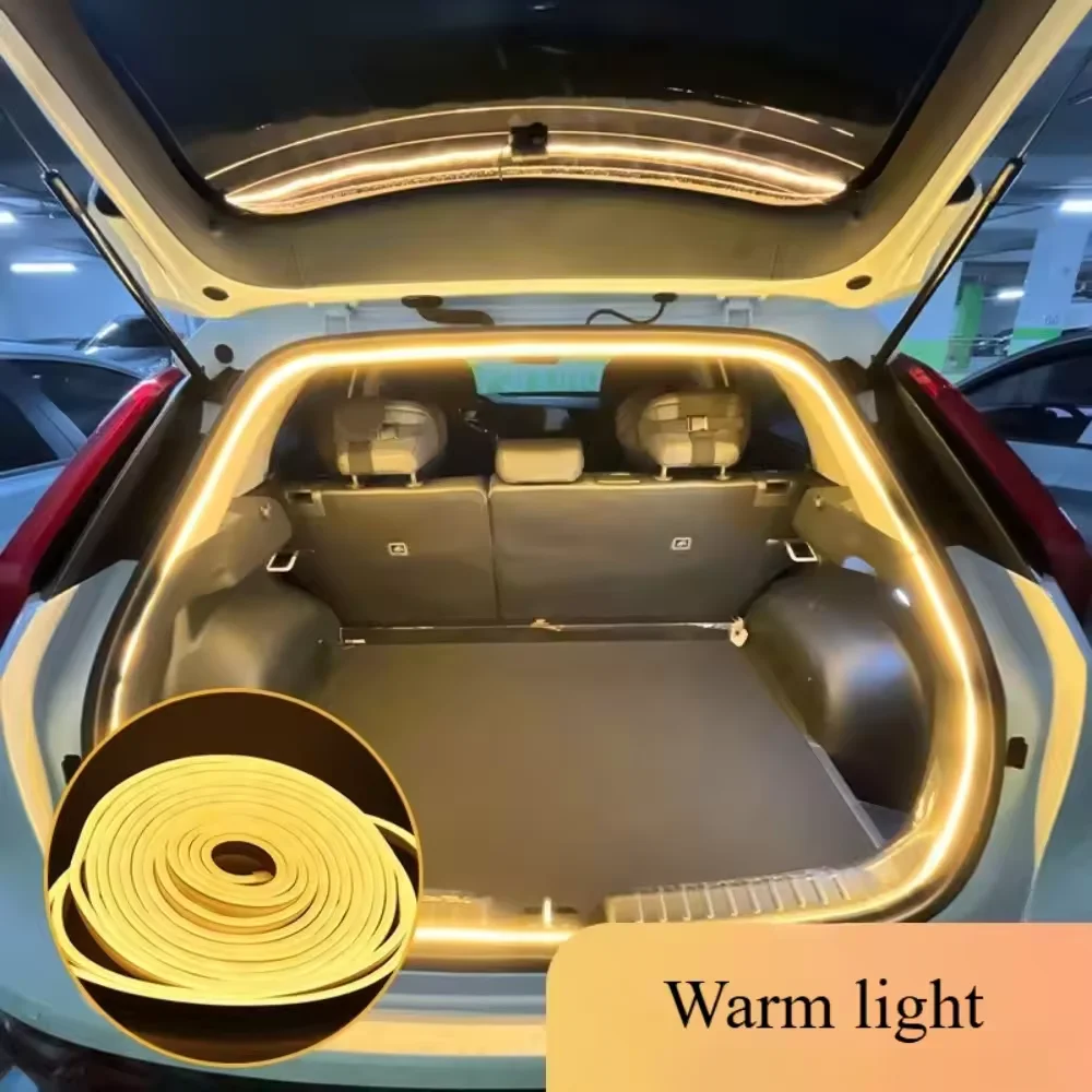 Car Trunk LED Light Strip Automatic Sensor High Brightness Interior Ambient - Image 3