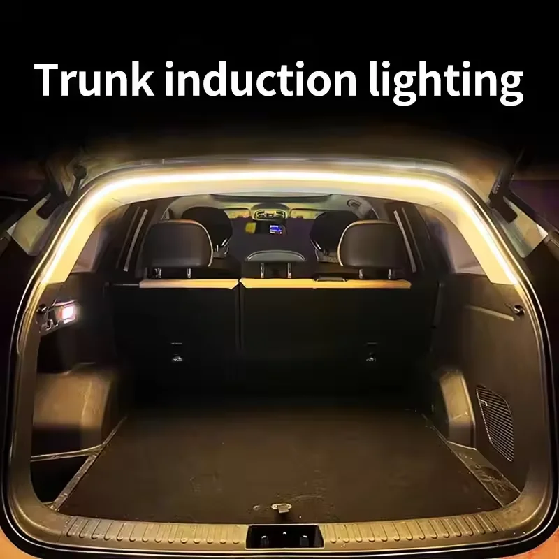 Car Trunk LED Light Strip Automatic Sensor High Brightness Interior Ambient - Image 4