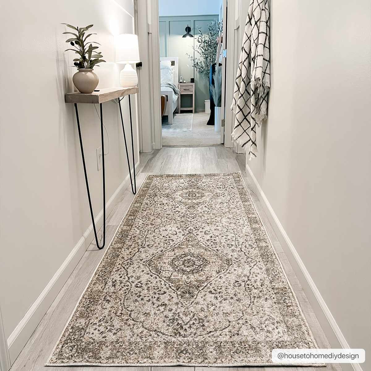 Cara Flat Pile Washable Rug - Image 3