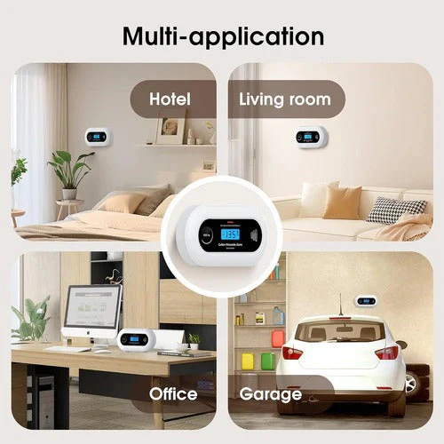 Carbon Monoxide Detector 10-Year Battery LCD Display 85dB Alarm - Image 9