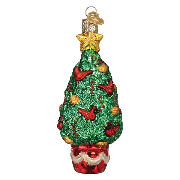 Cardinal Christmas Tree Ornament - Image 4