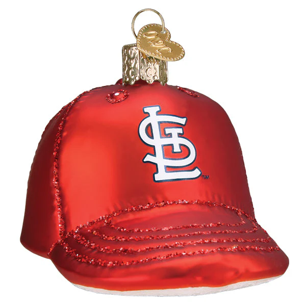 Cardinals Baseball Cap Ornament - Image 3