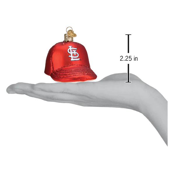 Cardinals Baseball Cap Ornament - Image 4