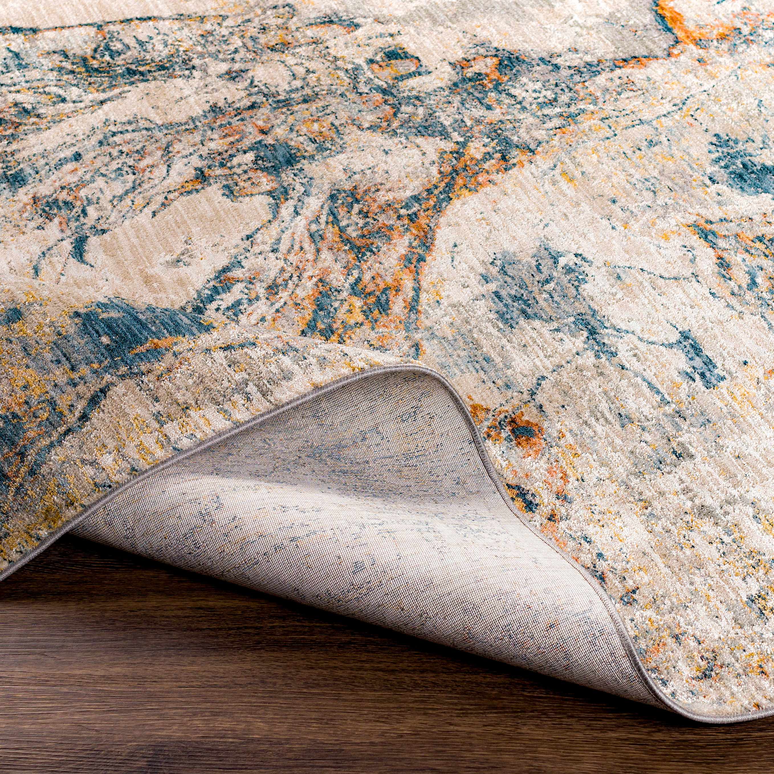 Cardup Beige Marble Rug - Image 4