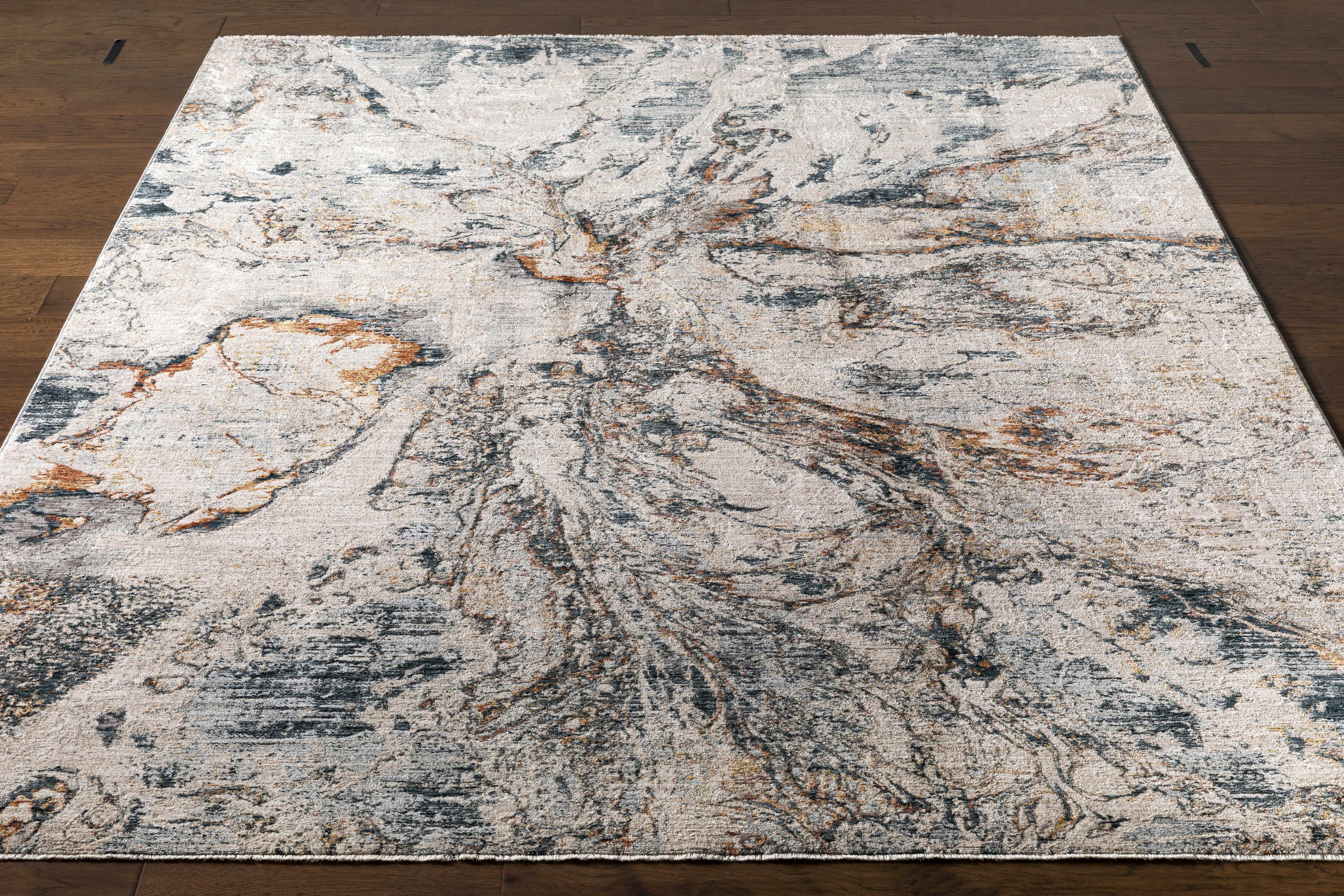 Cardup Beige Marble Rug - Image 6