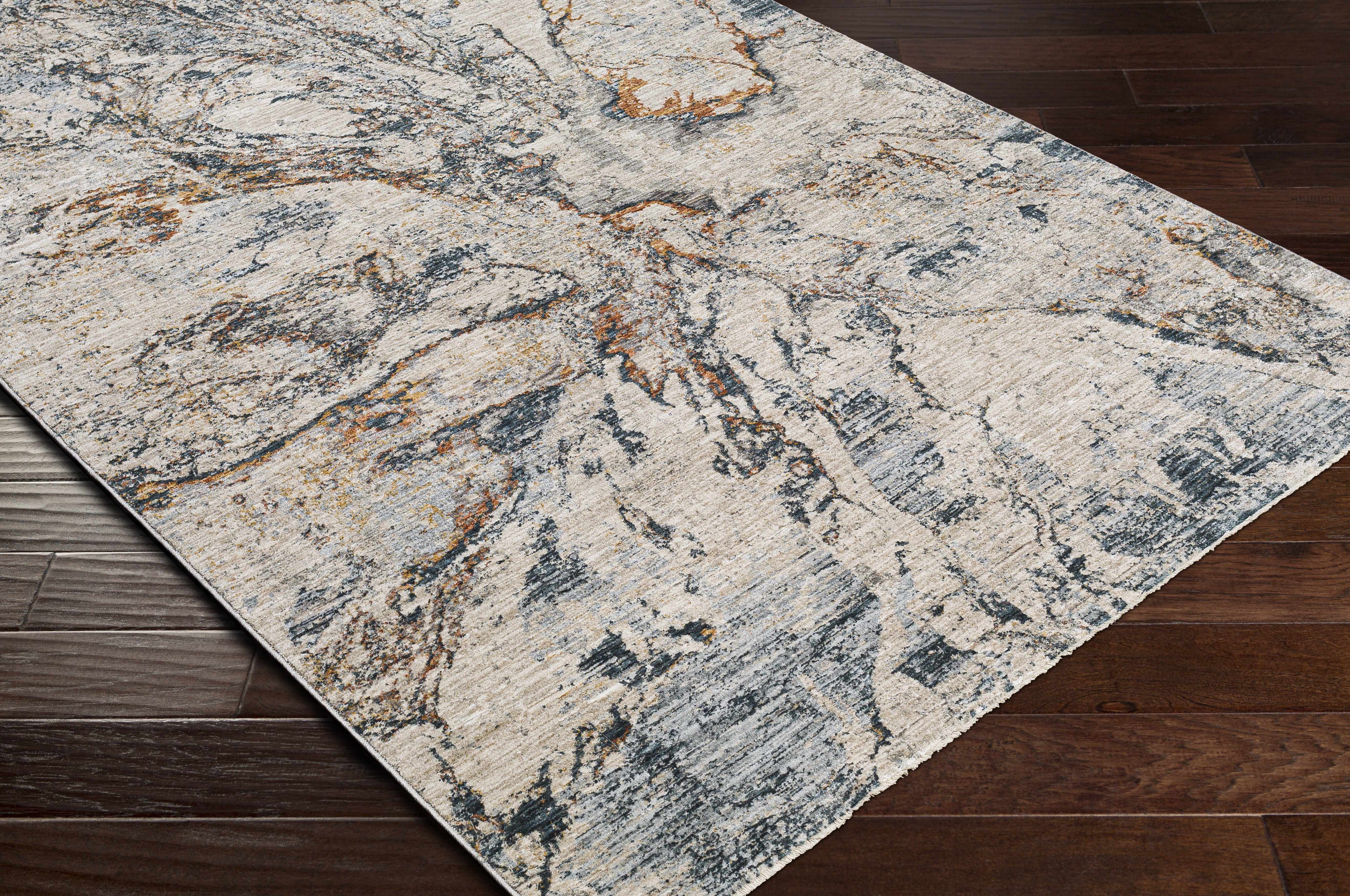 Cardup Beige Marble Rug - Image 7
