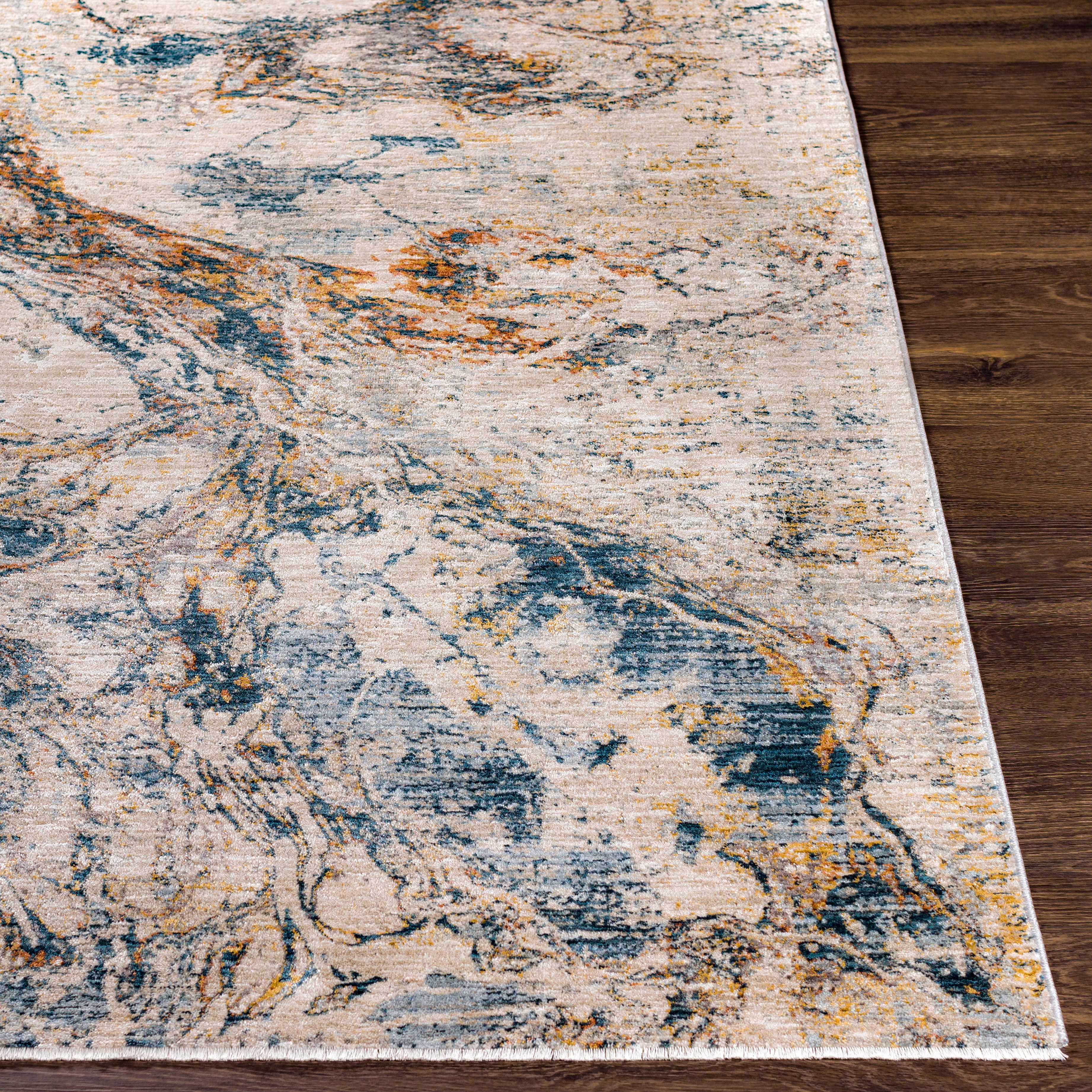 Cardup Beige Marble Rug - Image 8