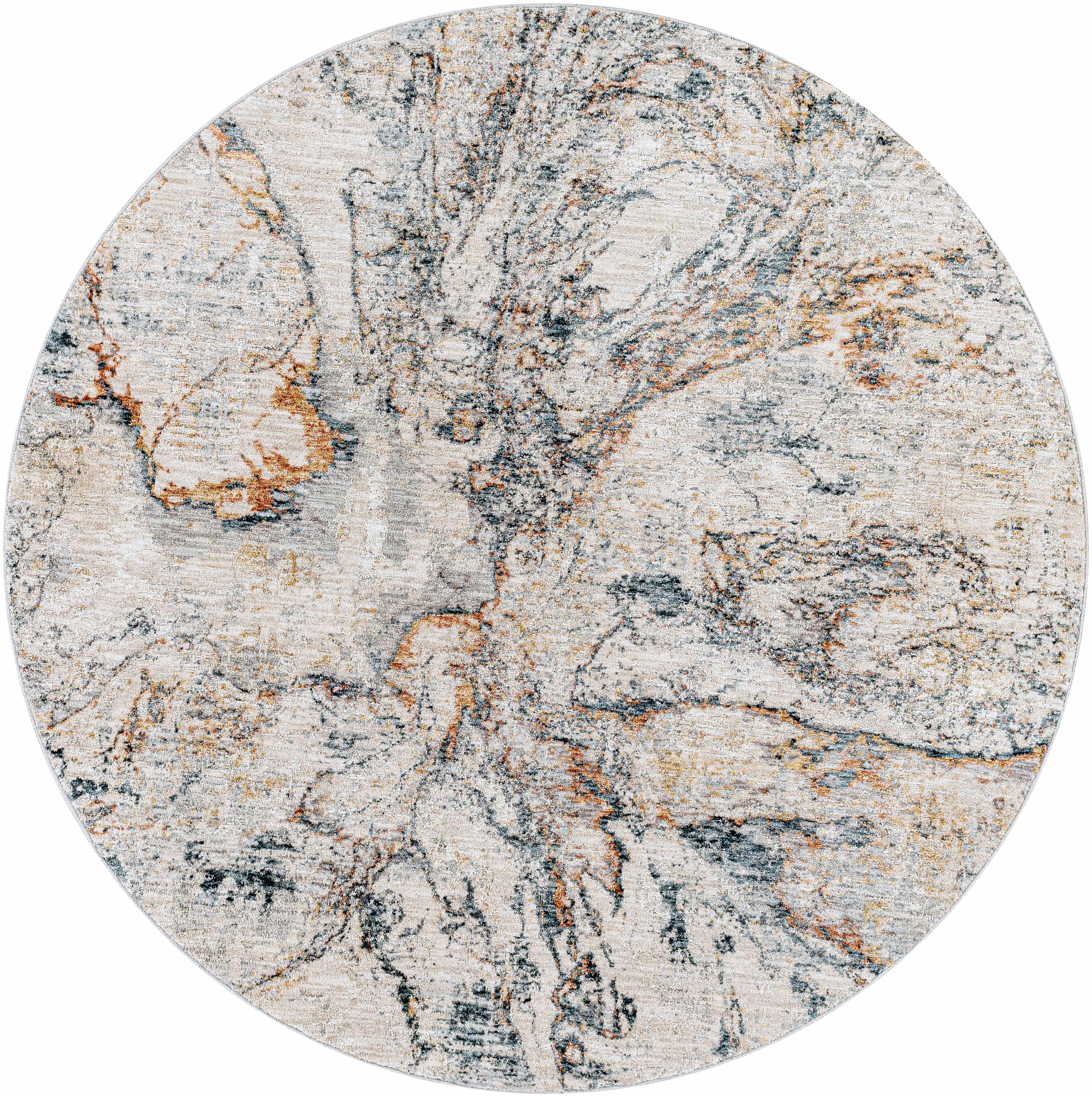 Cardup Beige Marble Rug - Image 9
